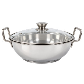 Кастрюля с крышкой 25см мод MH-2218/25