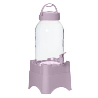 Диспенсер для напитков 5 л c подставкой Soft Purple мод.137601-503 (Турция)