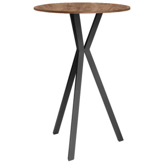 Стол Шуақ барный (D-700 столешница 16 мм цв.Люкс) дуб крафт табачный