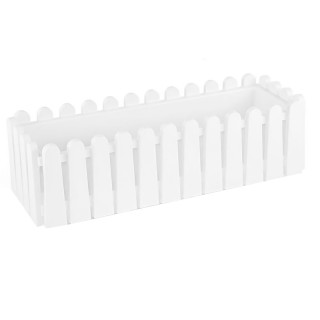 Горшок для цветов балконный NO:2 WHITE