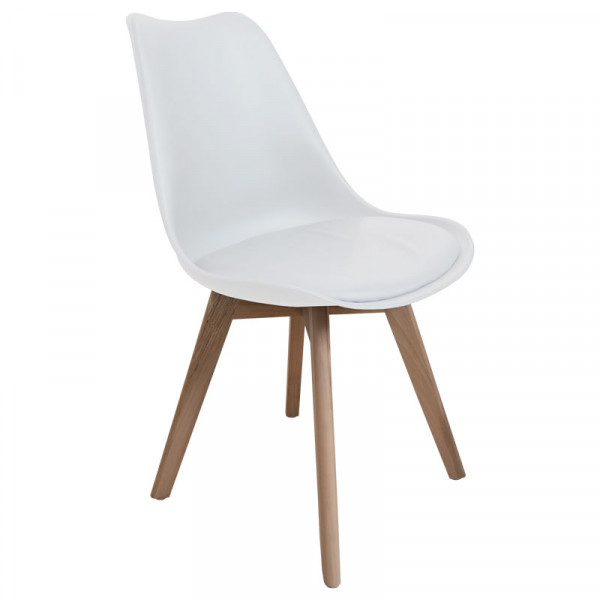 Стул мод C05 пластиковый с м/э (белый) Стул мод C05 пластиковый с м/э (белый)