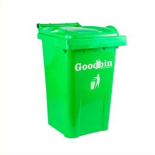 Мусорный  бак 50л Goodbin зеленый (Иран)