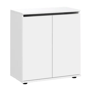Комод "КМ 8" Белый текстурный CUBE/OZON