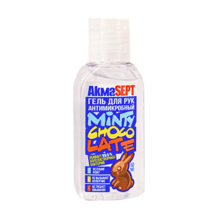 Akmasept гель для рук антимикробный "Minty Chocolate" 50мл