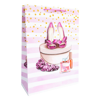 Пакет подарочный бумажн. мод 2818L (ВИ)