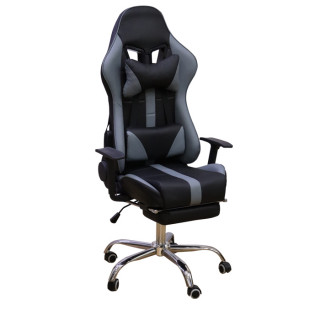 Кресло игровое Strike Turbo кзам АОД подл.пл.SJJ-113/2011 с пл.накл.АС-47,крест.хром, кол JL