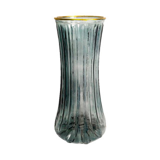 ваза стеклянная 28 см ZD-6082