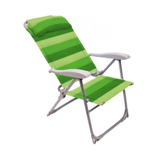 Кресло-шезлонг складной К2/3 (зелёный)