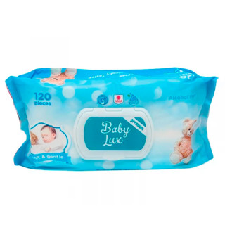 Детские влажные салфетки Baby Lux 120 шт Детские влажные салфетки Baby Lux 120 шт