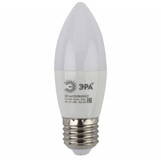 Лампа светодиод B35-9w-840-E27 ЭРА