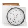 Часы настенные "Классика" (340х340х40, белый/чёрный, Fancy70)