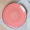 Тарелка Браш розовый 19см