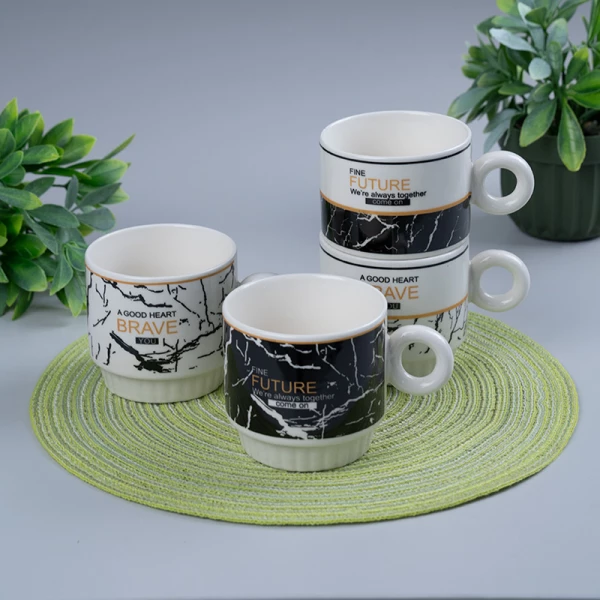 Набор кружек 200мл на подставке 1/5 7494 Набор кружек 200мл на подставке 1/5 7494