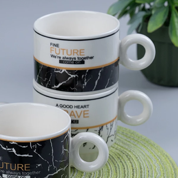 Набор кружек 200мл на подставке 1/5 7494 Набор кружек 200мл на подставке 1/5 7494