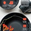 Тарелка десертная Nero 20.5 см