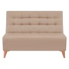 Диван "Монро 2" (б/п кзамPU/гоб.stock) бежевый