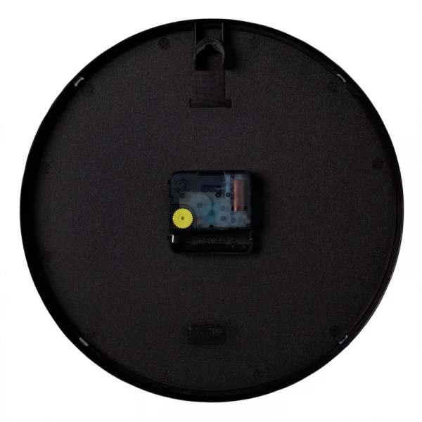 2524-002 (10) Часы настенные круг d=25см, основание черное "Классика" "Рубин"