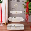 Ваза трехъярусная 16.5см/20см/25.4см снежная королева СМВ0128-А