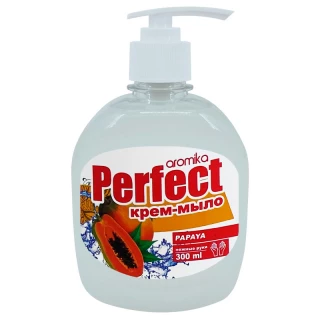 Крем-мыло "PERFECT" PAPAYA 300 мл.