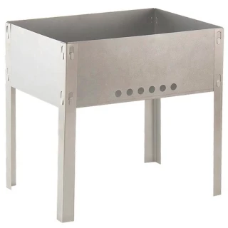 Мангал облегченный 350x250x350 мм, Россия Camping// Palisad