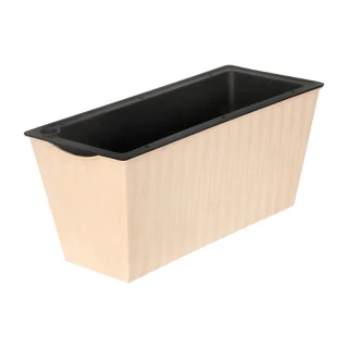 Кашпо для цветов "Блум" Б м/п (айвори)