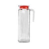 80052 RED SL Графин 1340 мл с  красной крышкой 1*6 FRIGO 80052 RED SL Графин 1340 мл с  красной крышкой 1*6 FRIGO