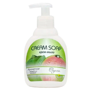 Крем-мыло ароматное с дозатором "AROMIKA" 200 мл. (Guava)