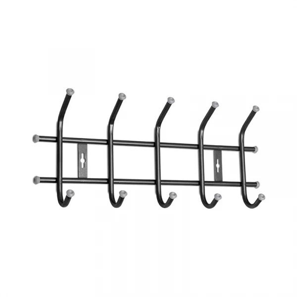 Вешалка настенная (5кр) ВНТ5/Ч черный Вешалка настенная (5кр) ВНТ5/Ч черный