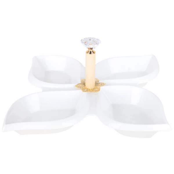 Менажница 4-х секционная 24см ZD20216 Менажница 4-х секционная 24см ZD20216